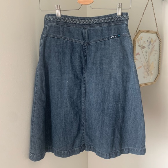 Roxy denim midi skirt - Picture 2 of 4